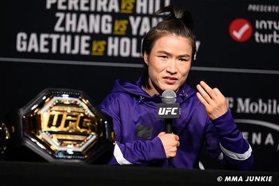 Zhang Weili sizes up Yan Xiaonan before UFC 300, impressed with growth as mixed martial artist