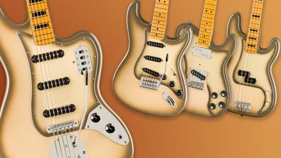 Antigua is back in the USA: Fender’s divisive finish has been revived for four limited-edition Squier ’70s Classic Vibe models – including the first ever Antigua Bass VI