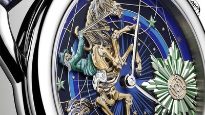 This Hermès watch has a skeleton riding a horse on the dial – but you won’t get one