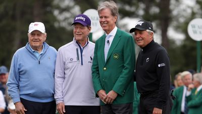 The Masters Gets Underway As Honorary Starters Hit Ceremonial Tee Shots