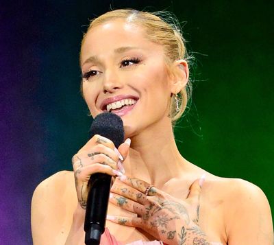 Ariana Grande’s CinemaCon Dress Is a High-Fashion Nod to Wicked