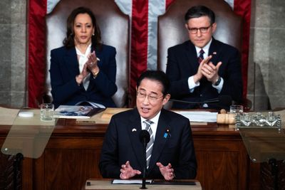 Kishida tells Congress Japan will help US carry the load abroad - Roll Call