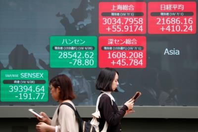 Asian Equities Mixed Following US Stock Decline