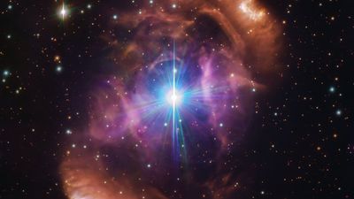 Monster star gains magnetic personality following stellar merger