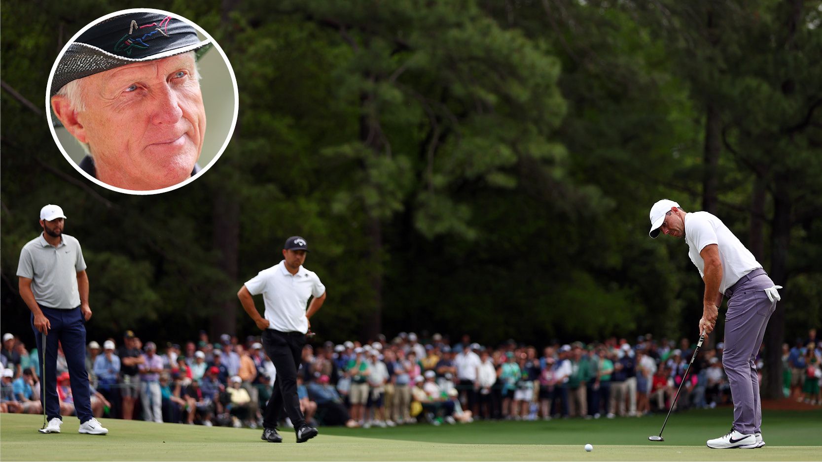 Report: Greg Norman Spotted Watching Rory McIlroy's…