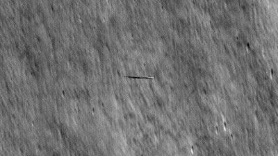 A NASA spacecraft spotted something weird orbiting the moon. It was just a lunar neighbor (photos)