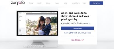 Zenfolio website builder review: Dedicated portfolio website builder