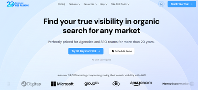 Advanced Web Ranking review