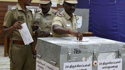 Police vote through postal ballot in central region