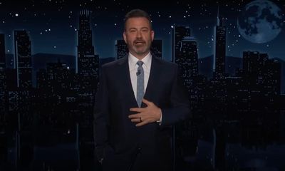 Jimmy Kimmel on Trump’s trials: ‘Seems like quite a lot of due process for a witch-hunt to me’