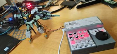 Raspberry Pi Pico brings Gundam to life with interactive LED light show