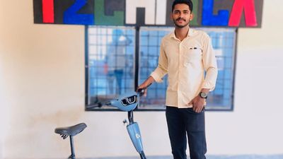 Polytechnic student develops solar electric scooter