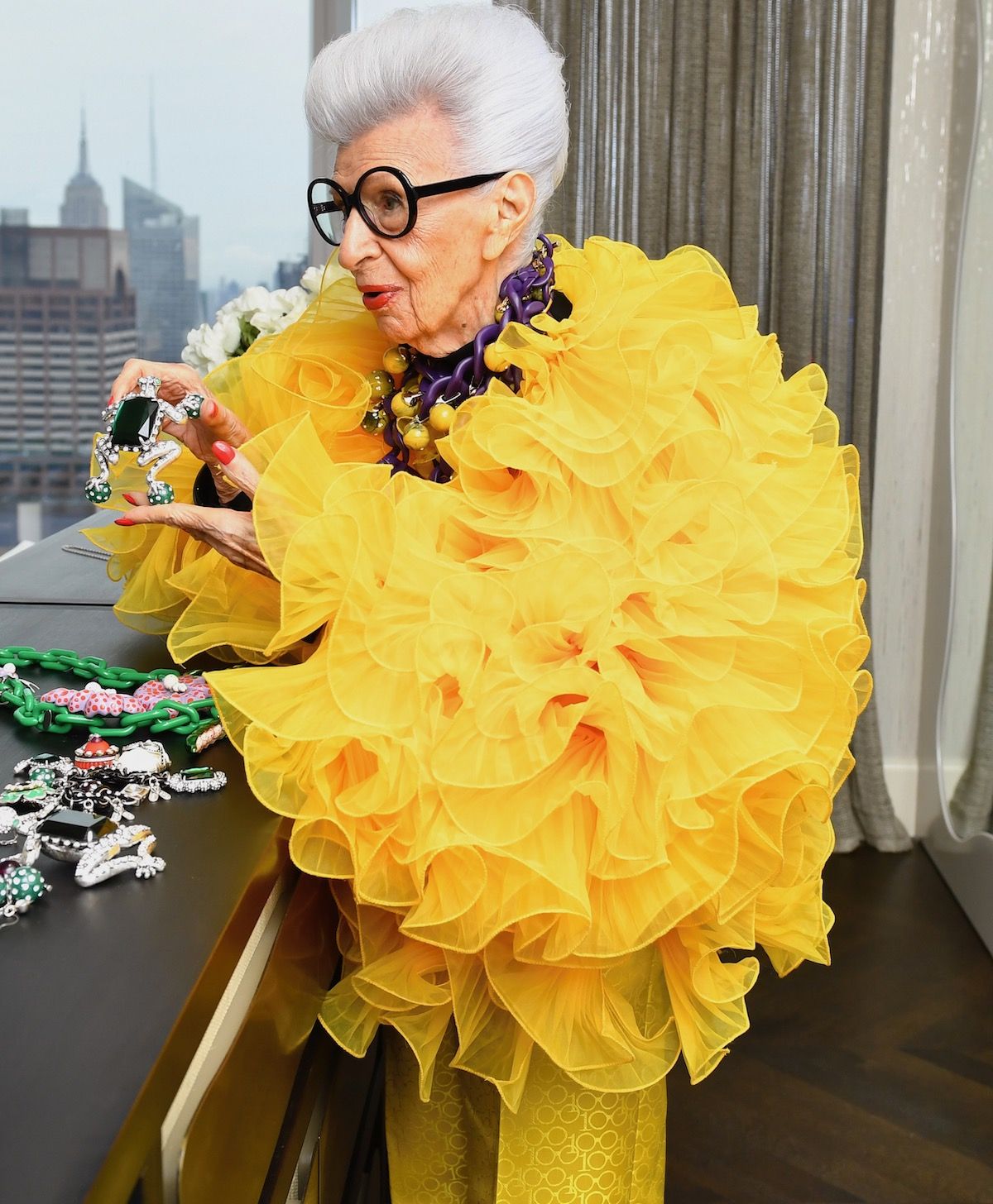 Iris Apfel Leaves Behind a Legacy of Fashion…