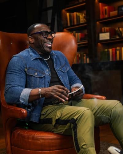 Shannon Sharpe Radiates Joy And Passion In Work