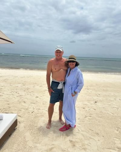Ryne Sandberg's Beachside Bliss With Partner