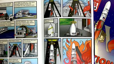 ULA chronicles the rise of Vulcan rocket in new employee-drawn comic book