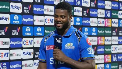 Watch: Romario Shepherd's impromptu victory speech in Mumbai Indians dressing room