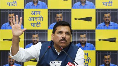 Sanjay Singh claims CM Arvind Kejriwal not being allowed to meet family in Tihar jail