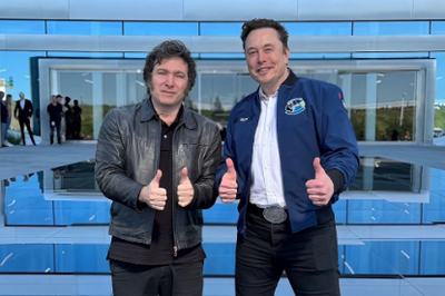 'Libertad!': Argentina's Milei Meets with Musk, Who Agrees to Hold an Event in the South American Country