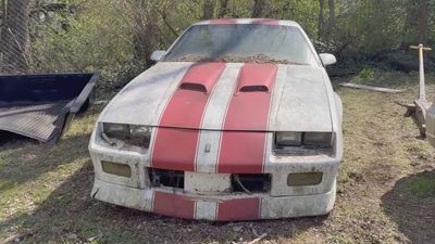 Watch This Forlorn Camaro Get a Much-Needed Wash After 20 Years of Sitting