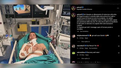 Danilo Petrucci Suffers A Big Crash, Serious Injuries In Motocross Training