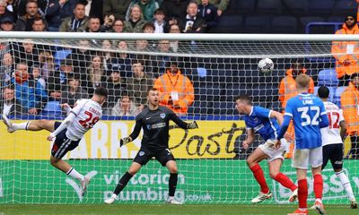 Portsmouth’s League One promotion party on hold as Bolton fight for draw