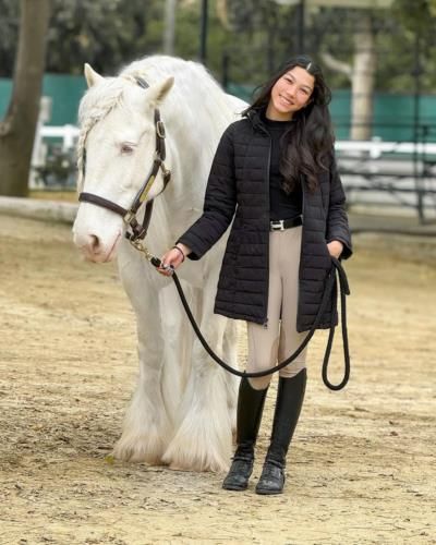 Txunamy Ortiz's Joyful Outdoor Adventures With Her Majestic Horse