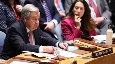 Middle East, world cannot 'afford more war', says UN chief Guterres