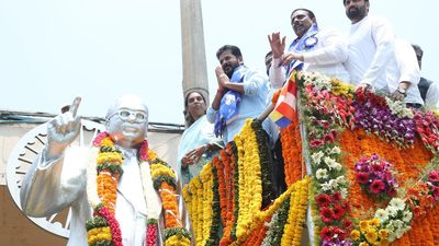 CM Revanth Reddy says Constitution enabled Telangana formation and hails Dr. Ambedkar on his birth anniversary