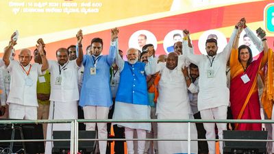 Modi accuses INDIA alliance of trying to finish Sanatan dharma