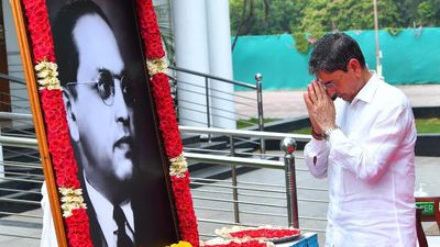 Governor, T.N. officials pay tributes to Ambedkar on his birth anniversary