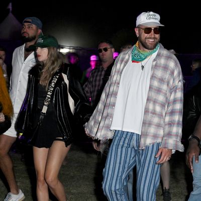 Decoding Taylor Swift's Coachella Outfit, From a Travis Kelce Shoutout to a 'Reputation' Skirt