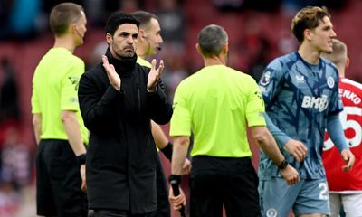 Mikel Arteta urges Arsenal to keep believing after blow to title hopes