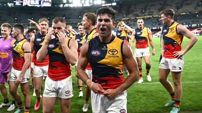 Crows toss monkey off the back in upset win over Blues