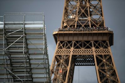 Stadiums Rise At Paris Landmarks 100 Days From Olympics