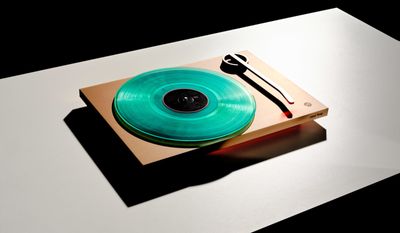The Light Touch Turntable by John Tree and Neal Feay offers a new spin on sound and vision