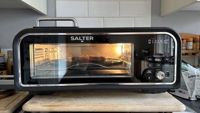 Salter RapidCook 400 Digital Air Fryer Oven review: great for steak and pizzas