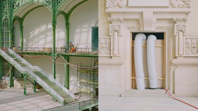 Grand Palais restoration in Paris through the lens of champion fencer Enzo Lefort