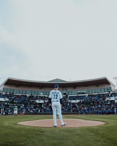 Walker Buehler Embraces Baseball's Timeless Spirit In Stadium Snapshot