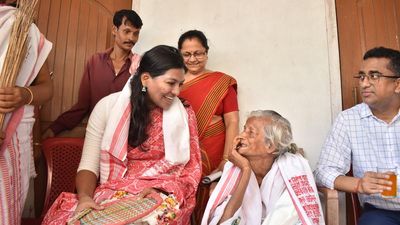 105-year-old Assam woman honoured for inspiring voters
