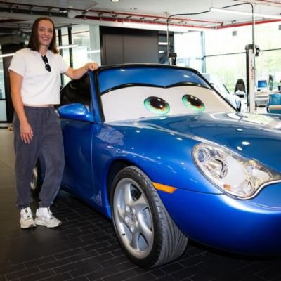 Iga Swiatek Explores Porsche Museum With Stylish Cars