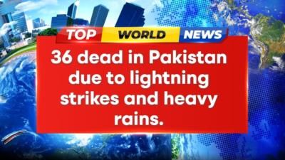 Deadly Lightning And Rains Strike Pakistan, Afghanistan