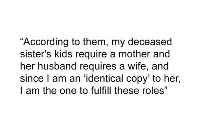 “What In The Psychological Horror?”: Woman Is Expected To Replace Late Sister As BIL’s New Wife