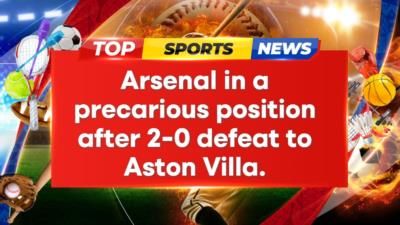 Arsenal Faces Crucial Week To Salvage Season After Villa Defeat