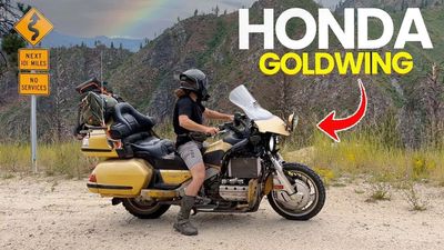 Watch a Honda Gold Wing Take On Montana's BDR Treacherous Off-Road Trails