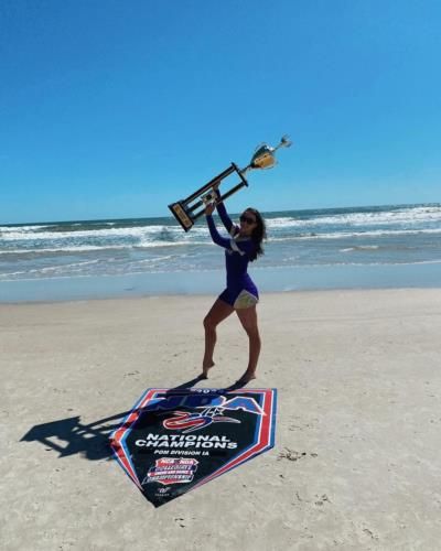 Kendall Vertes Celebrates Victory With Dancing Team At Beach