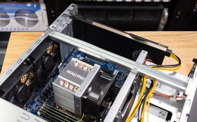 Enthusiast arms 12-slot NVMe NAS with an Nvidia RTX GPU to run local ChatGPT