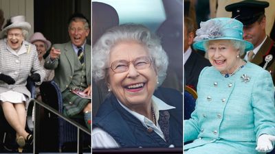 32 candid photos of Queen Elizabeth II that showcase the late monarch's less serious side