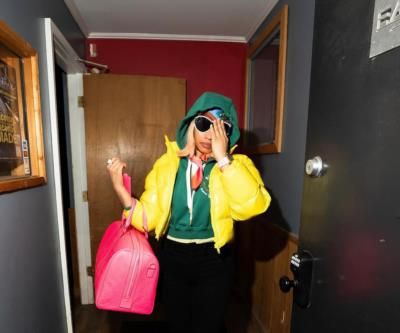 Nicki Minaj's Vibrant Chic: A Stylish Yellow Jacket Ensemble