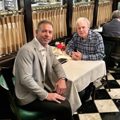 Legendary Cowboys Icons Share Memorable Moment Together